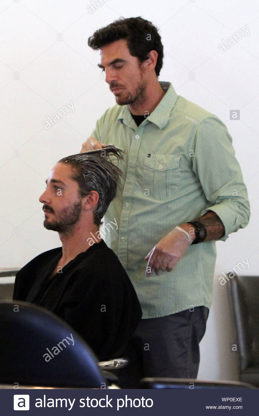 Los Angeles Ca Shia Labeouf Got A Haircut And Dyed His Hair A Lighter Shade This