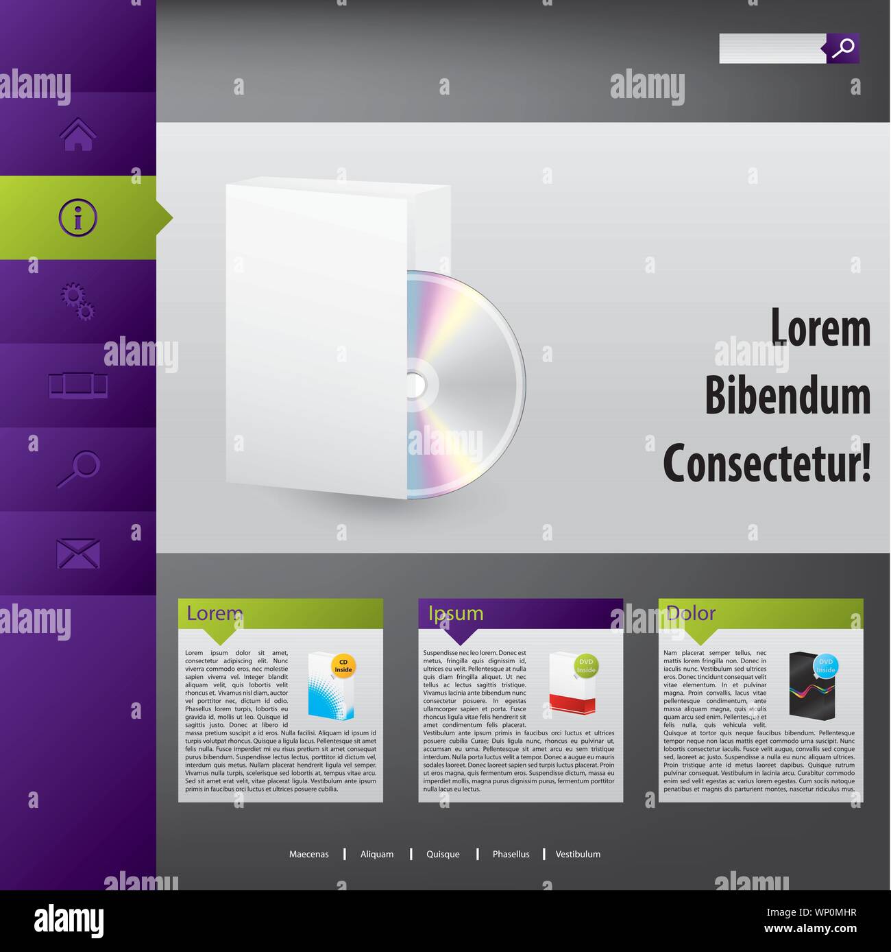 Info text boxes vector illustration world hi-res stock photography and ...