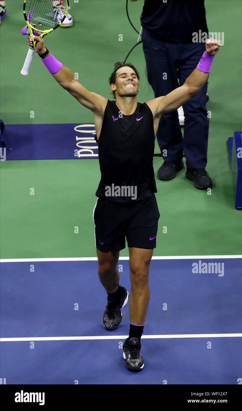 Rafael nadal us open 2019 hi-res stock photography and images - Alamy