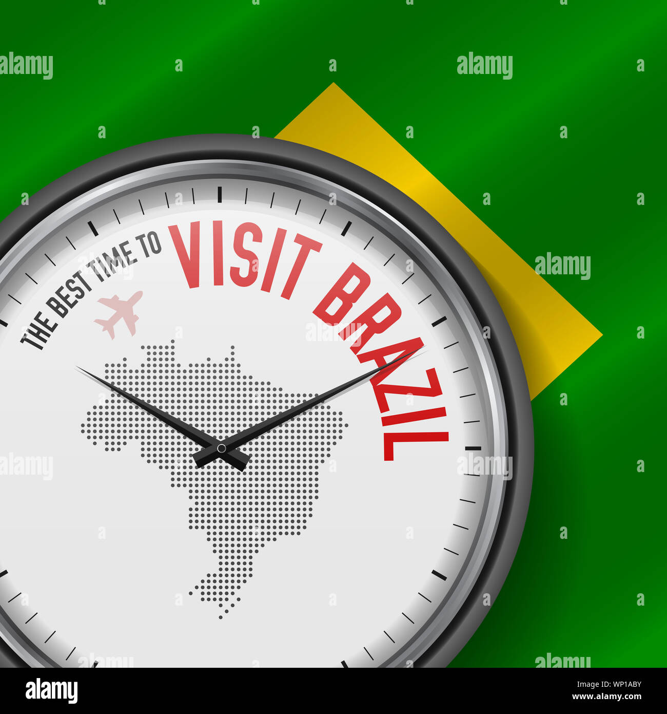 The Best Time to Visit Brazil. Travel to Brazil. Tourist Air Flight ...