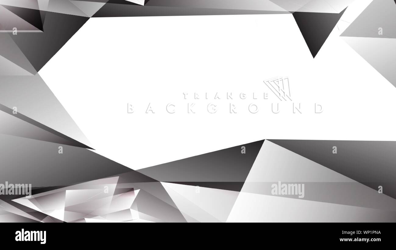Abstract Gradient black White Geometric Background. Vector Illustration ...