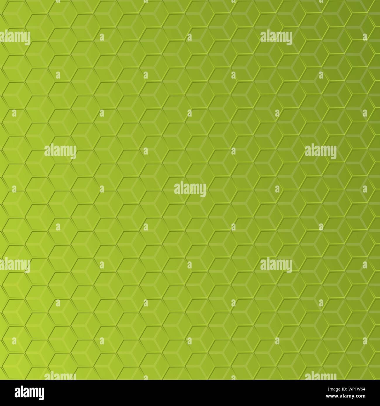 Abstract green background with hexagon shapes Stock Vector Image & Art