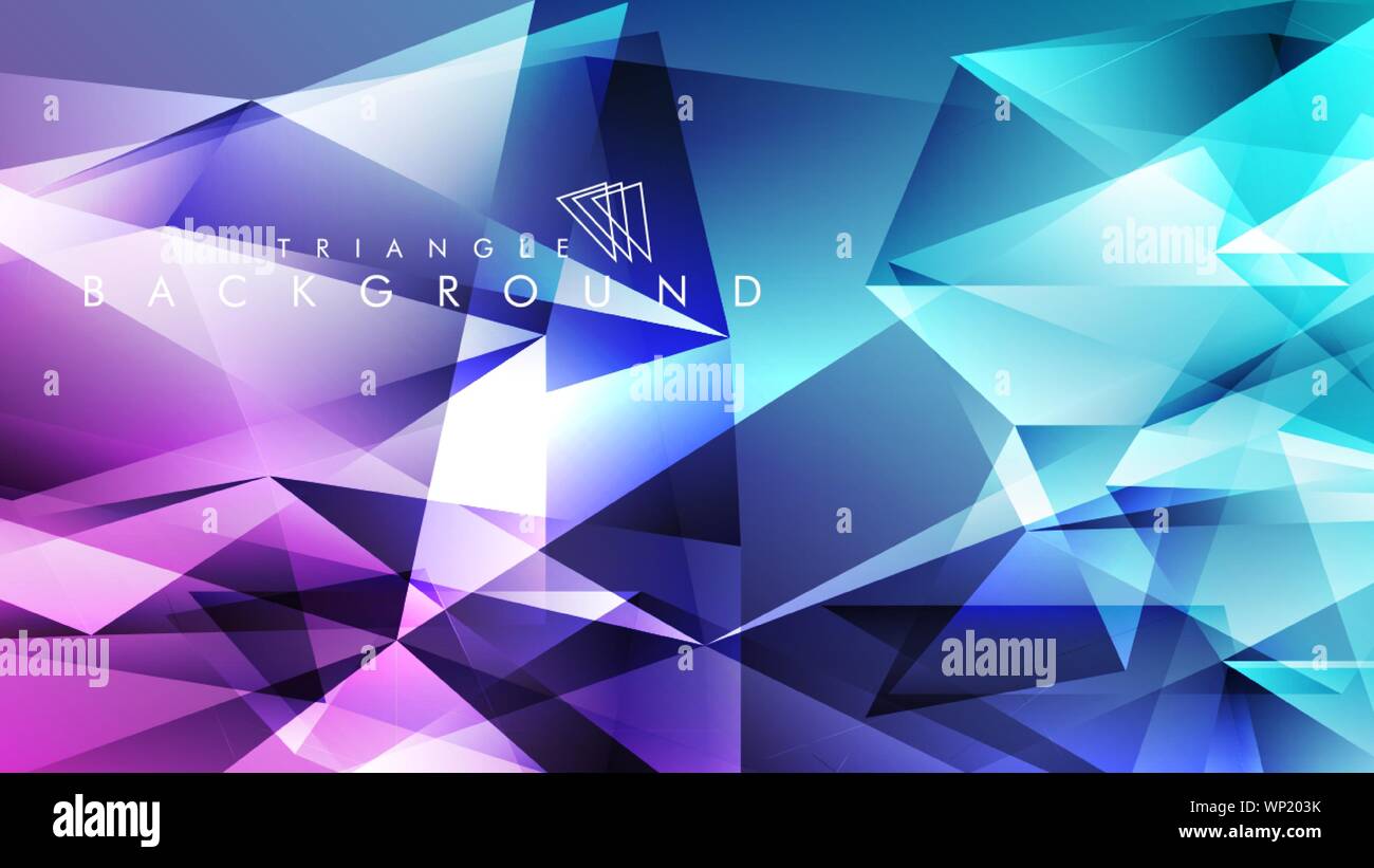 Abstract vector triangle background for use in design in eps 10 Stock ...