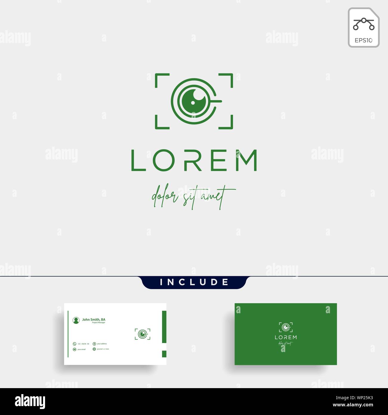 Camera Coffee Logo Template Vector Icon Design Stock Vector