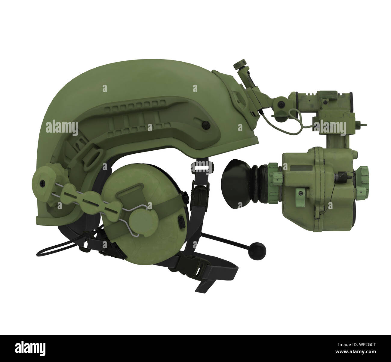 Tactical Helmet Isolated Stock Photo - Alamy