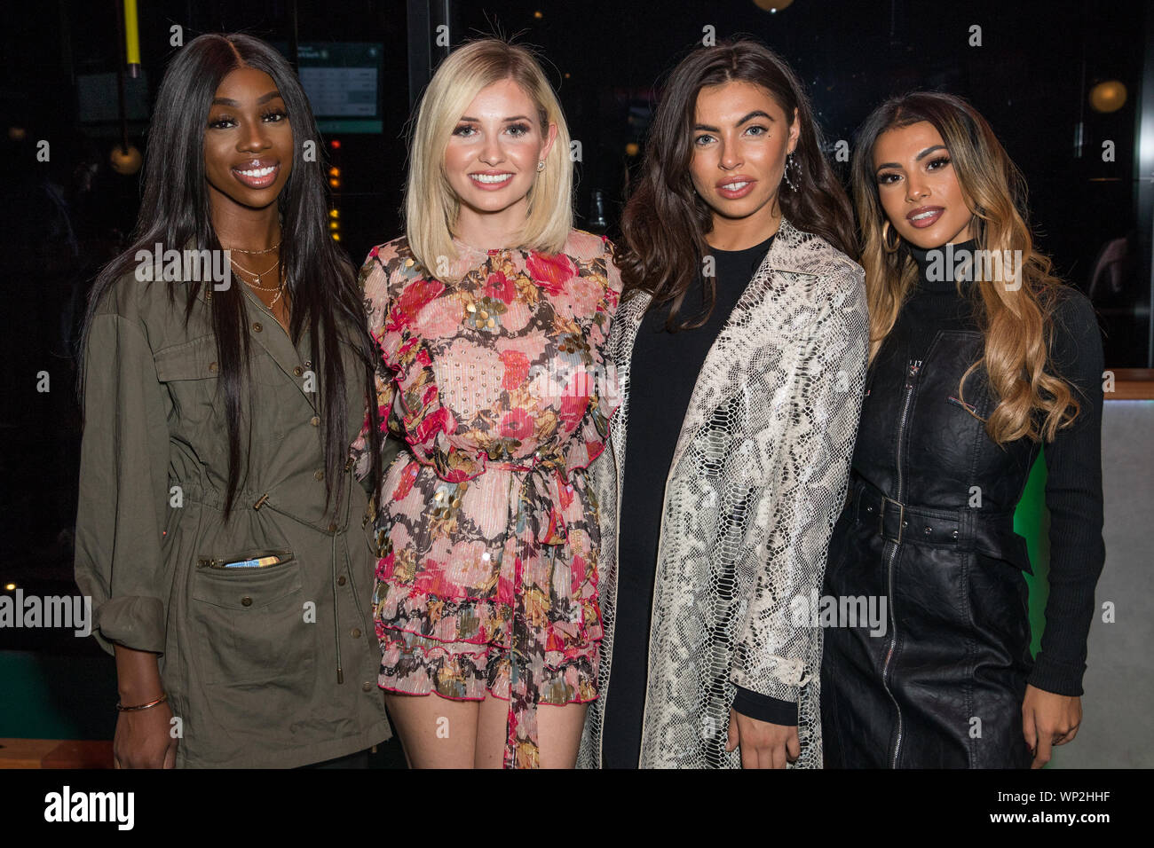 London, UK. 05th Sep, 2019. Yewande Biala, Joanna Chimonides, Amy Hart