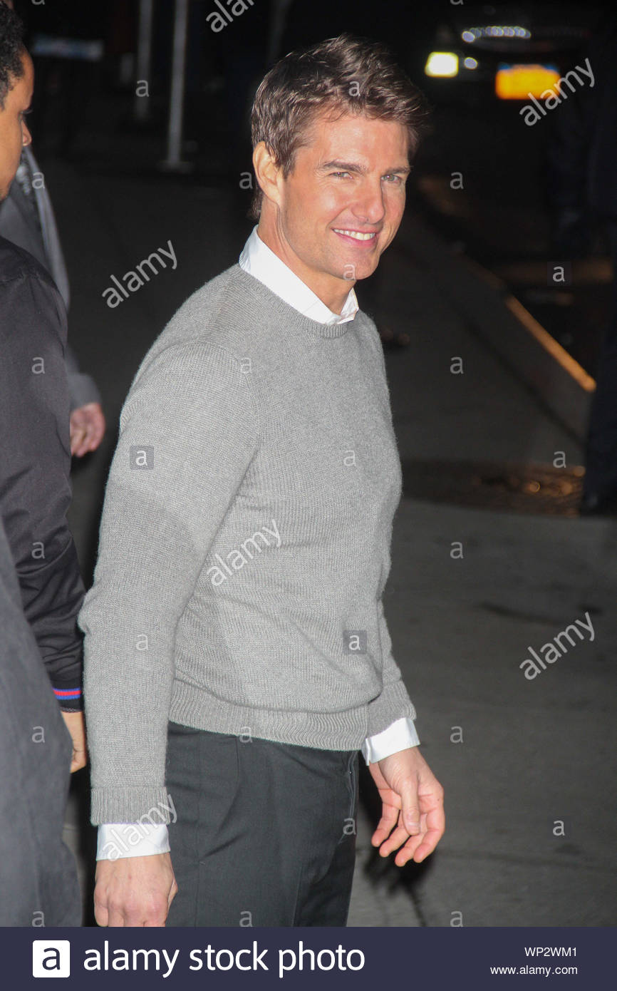 New York Ny Part 2 Actor Tom Cruise Arrives At Late Show With Images, Photos, Reviews