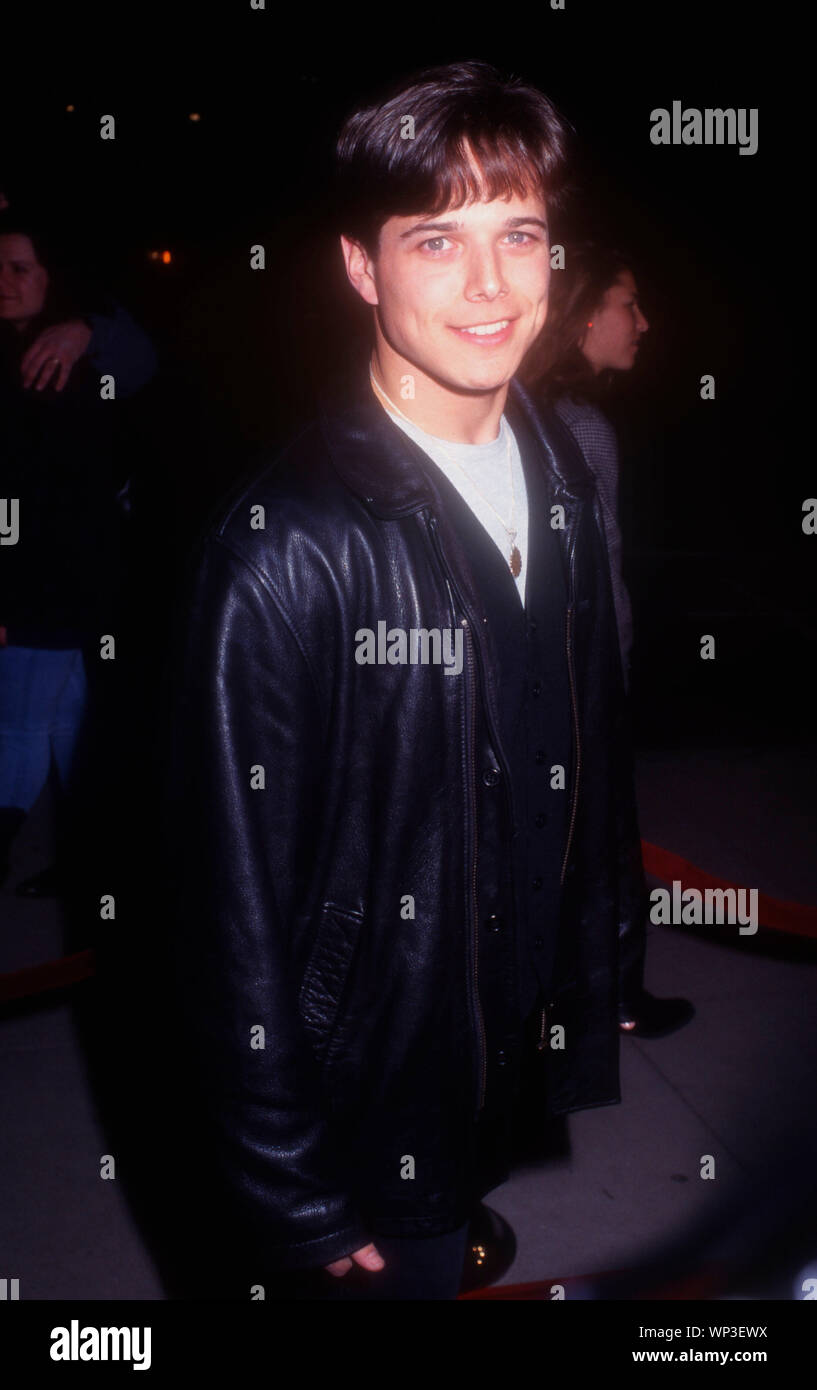 Beverly Hills, California, USA 30th November 1994 Actor Scott Wolf attends TriStar Pictures' 'Legends Of The Fall' Premiere on November 30, 1994 at the Academy Theatre in Beverly Hills, California, USA. Photo by Barry King/Alamy STock Photo Stock Photo