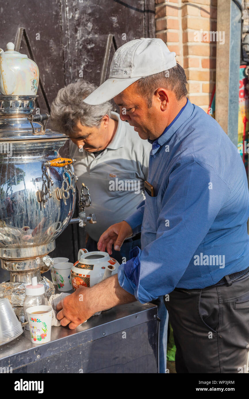 Tea from samovar hi-res stock photography and images - Alamy