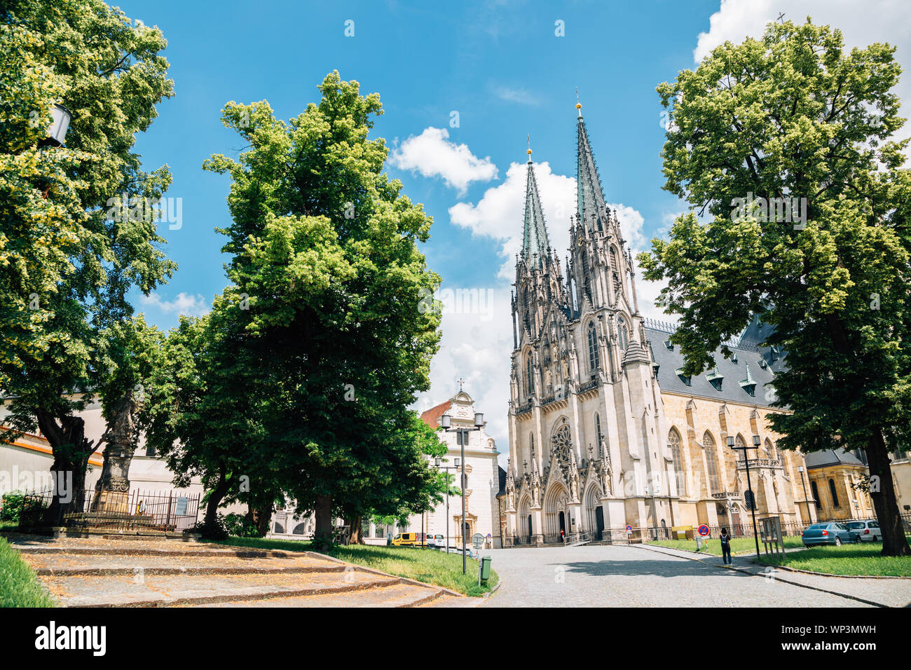 Saint Wenceslas Cathedral Olomouc in Czech Republic Stock Photo Alamy