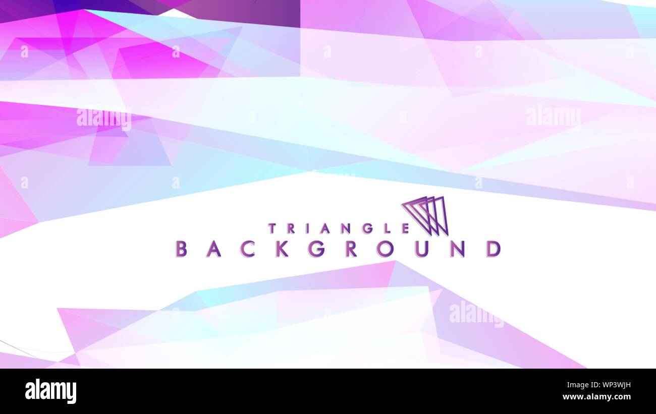 Abstract vector triangle background with colorful gradient. Vector EPS ...