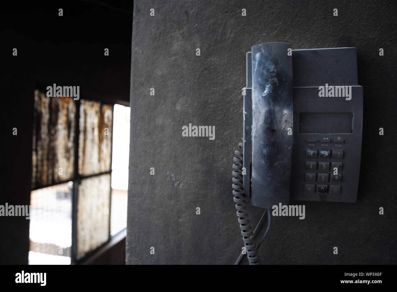Old fixed landline telephone hi-res stock photography and images - Alamy