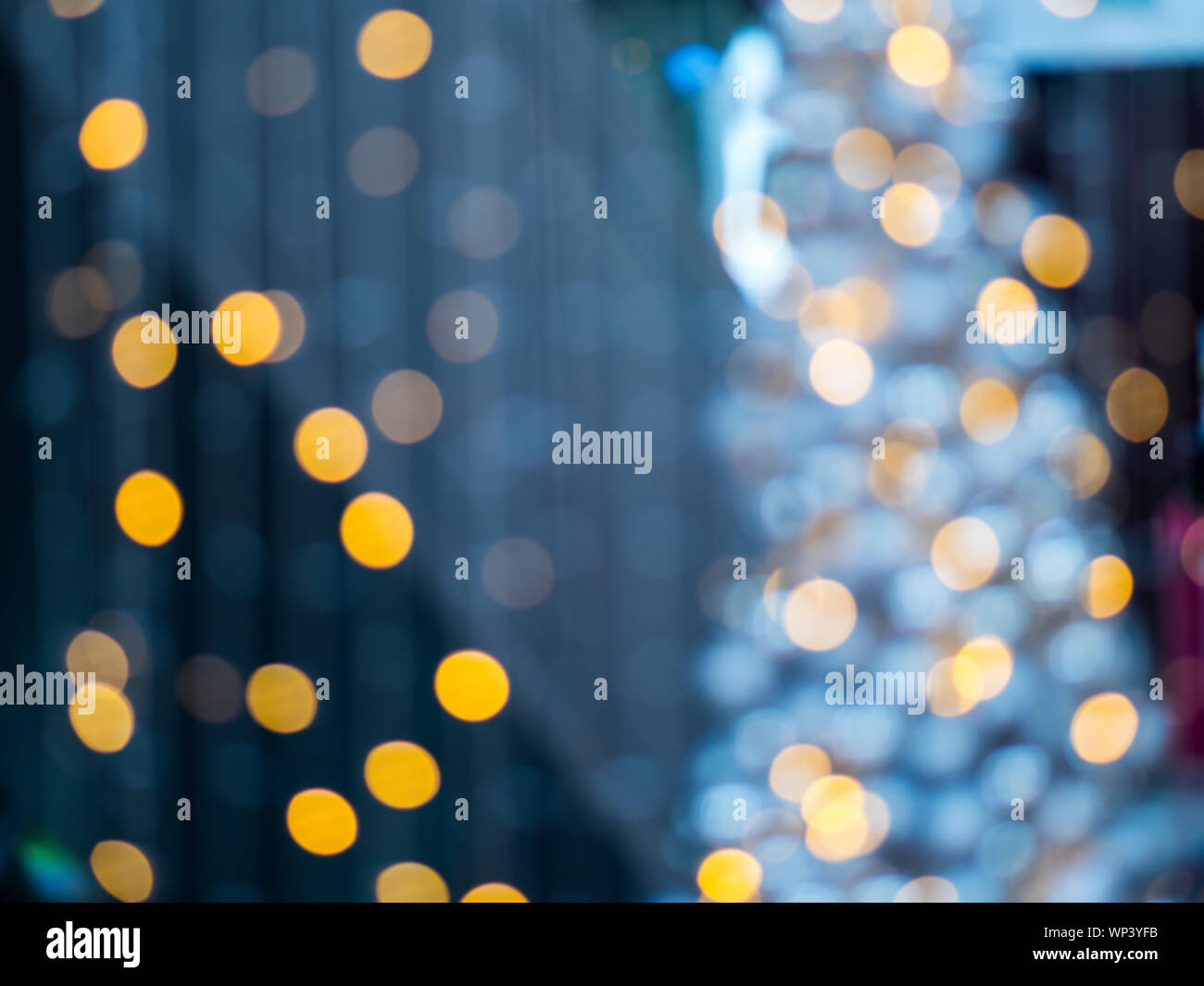 Colorful bokeh background - Christmas lights Stock Photo - Alamy