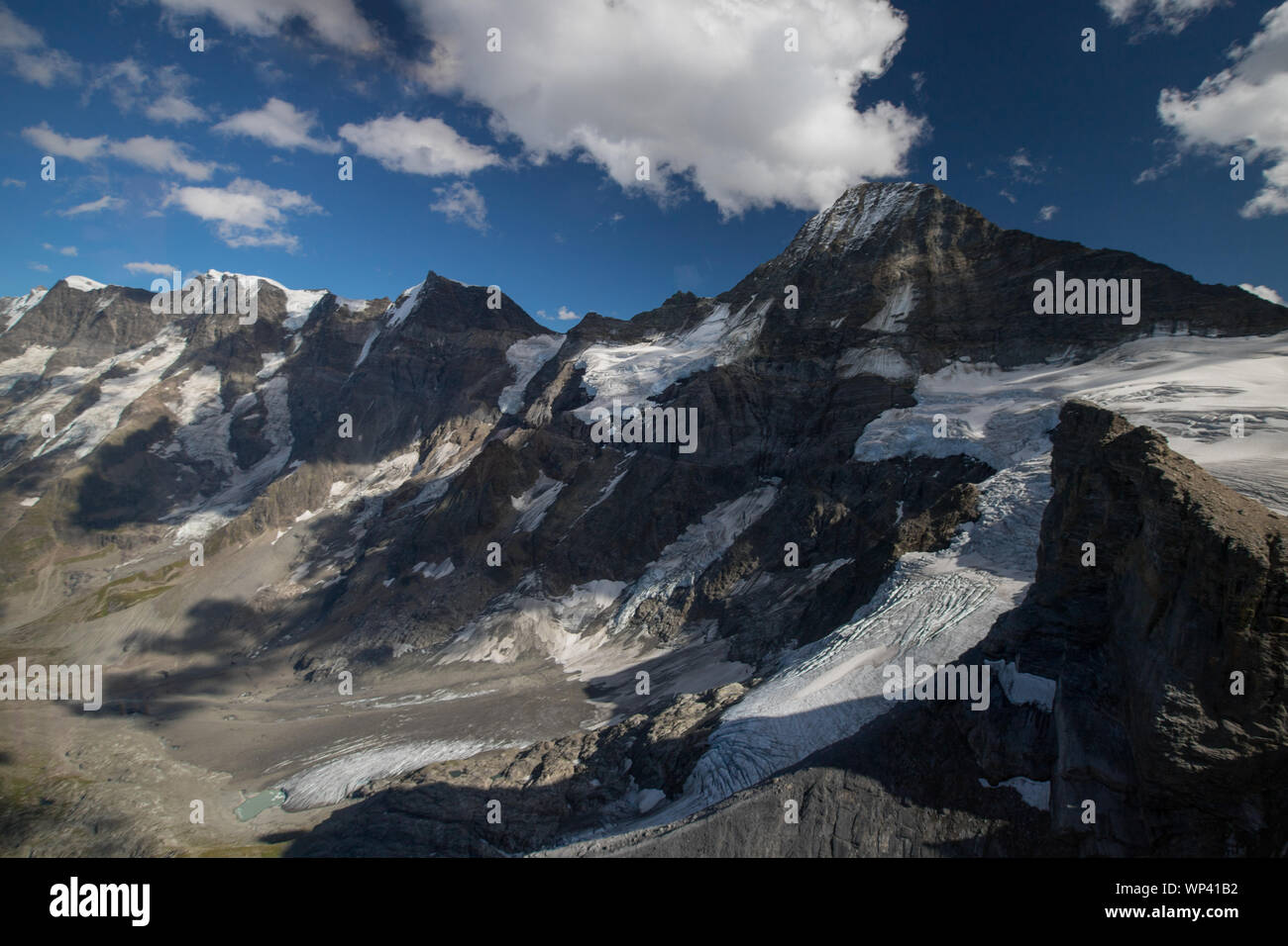 Glaciers of the Swiss alps Stock Photo - Alamy