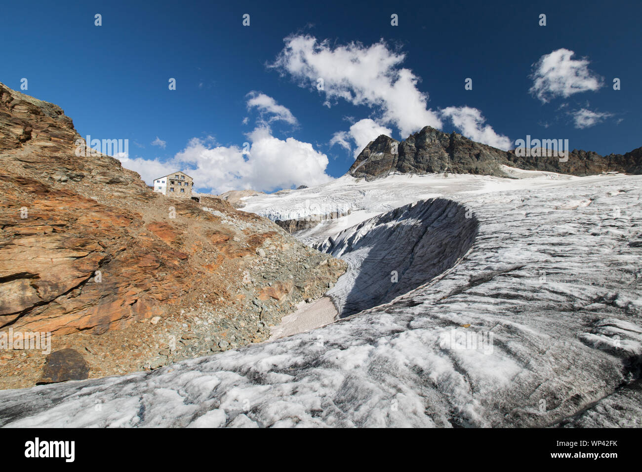 Glaciers of the Swiss alps Stock Photo - Alamy