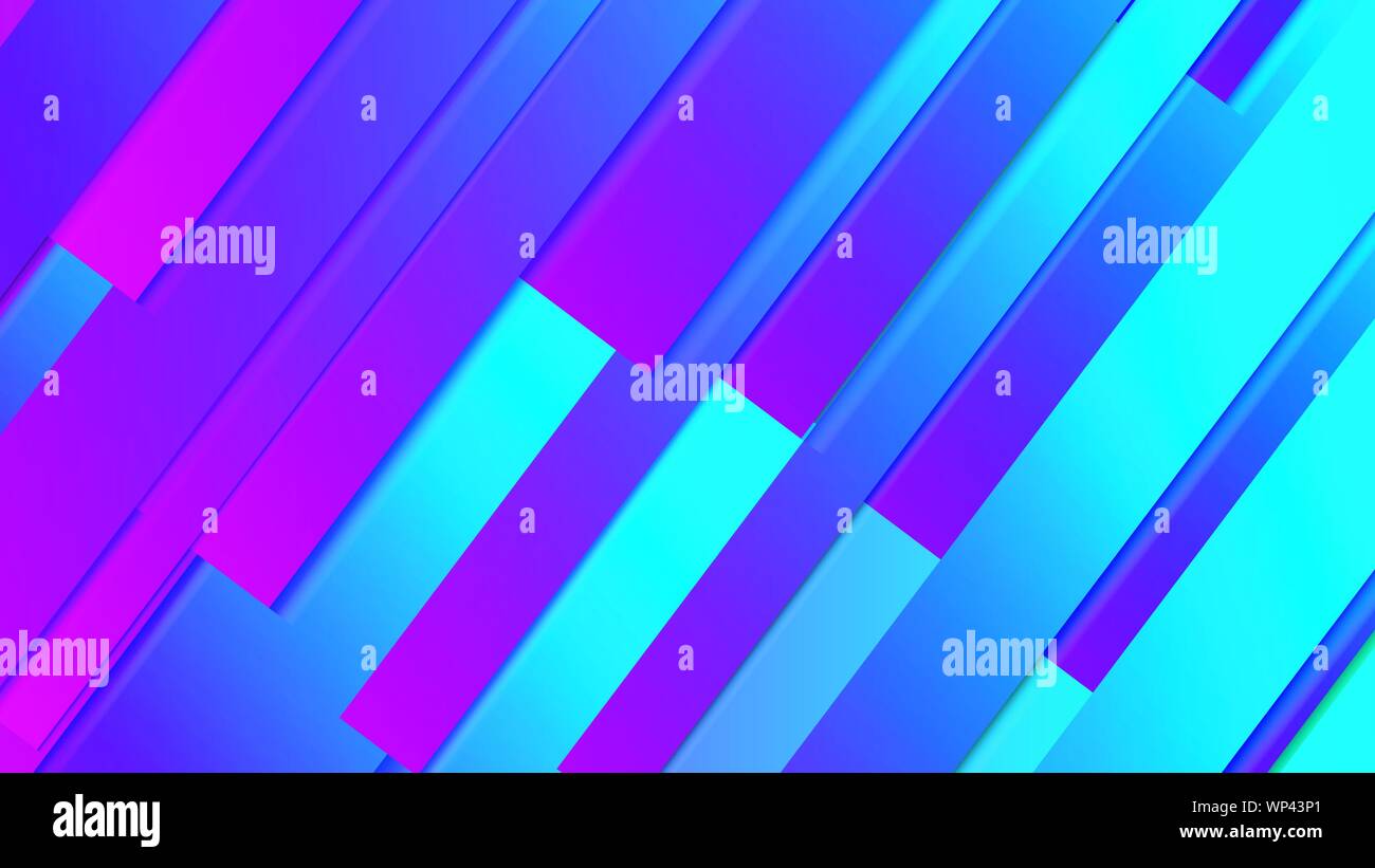 abstract geometric background line with color gradient blue and pink ...