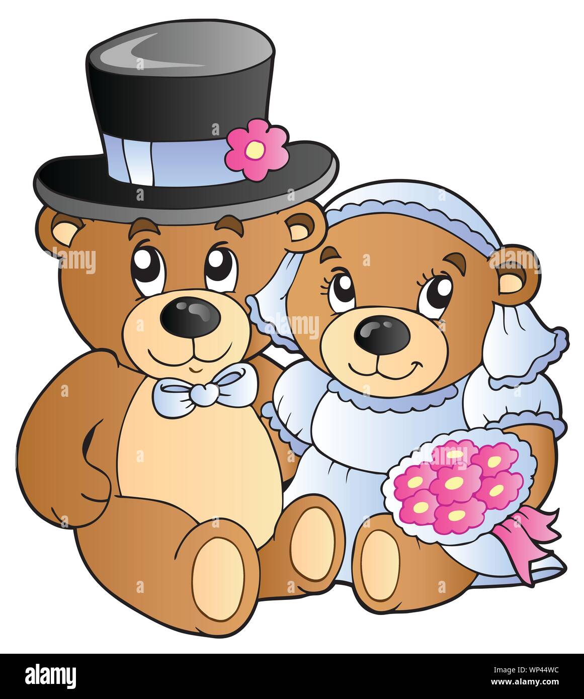 macho teddy bear clipart