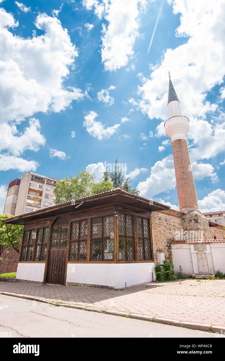 Small mosque in the center of Kazanlak (Bulgaria) Stock Photo
