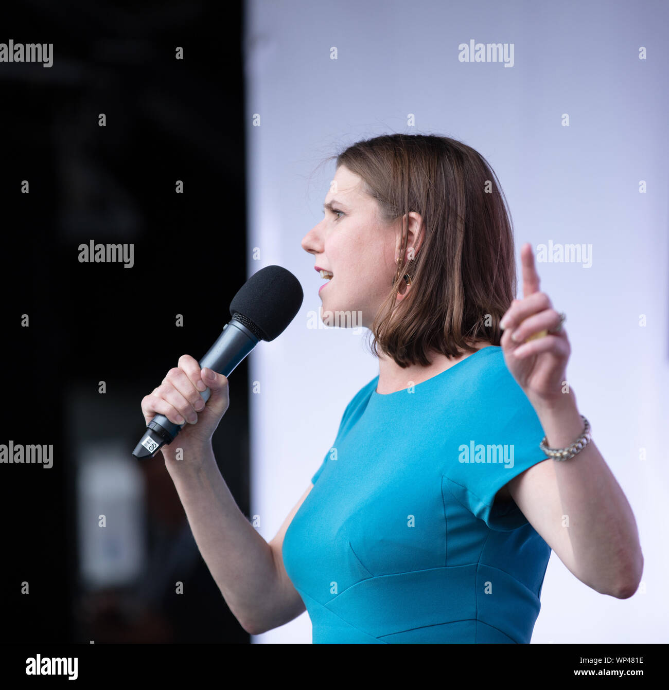 London, UK. 4th September. Jo Swinson MP, member of the UK Parliament and leader of the Liberal Democrats political party UK. Credit: Joe Kuis / Alamy News Stock Photo