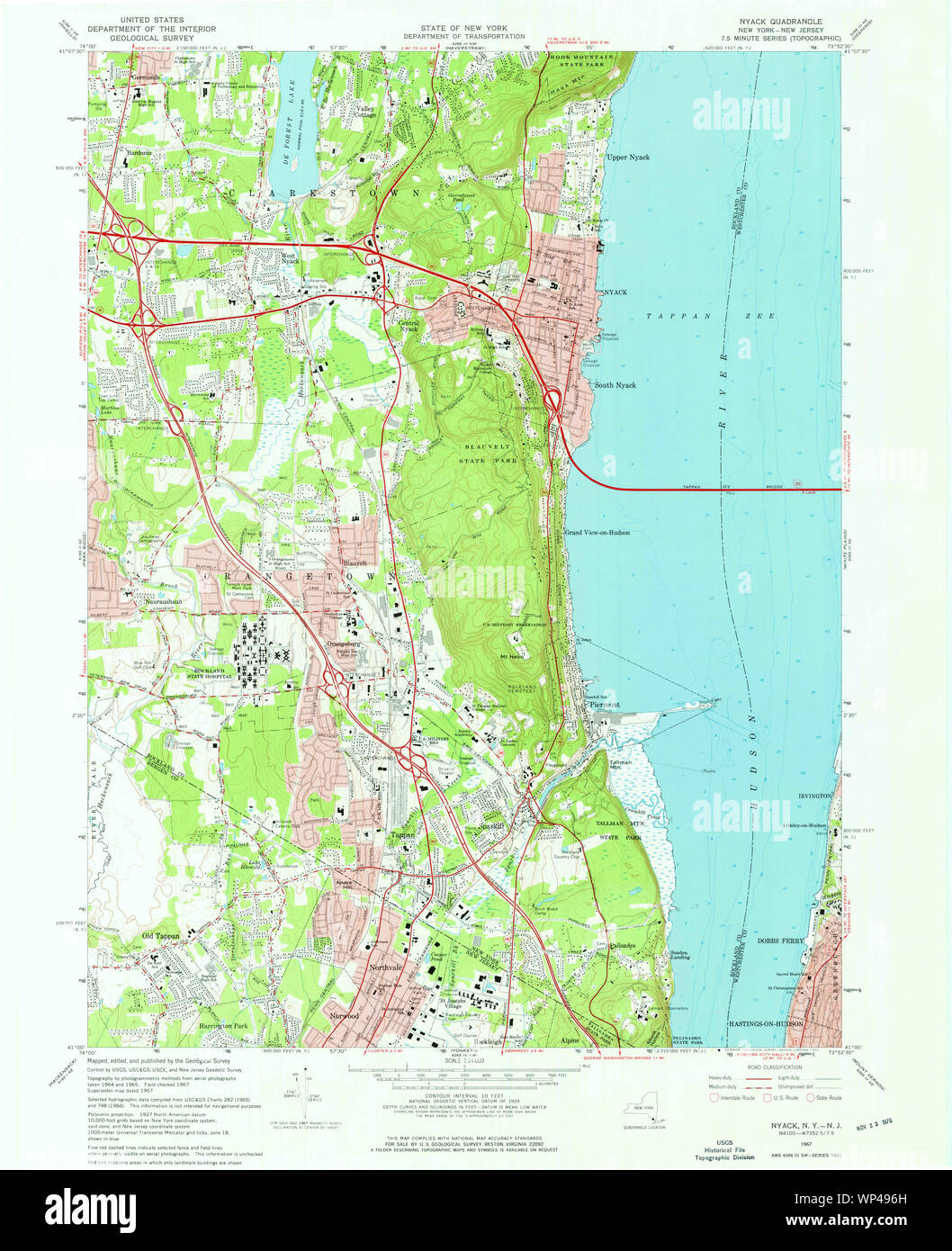 New York NY Nyack 128845 1967 24000 Restoration Stock Photo Alamy