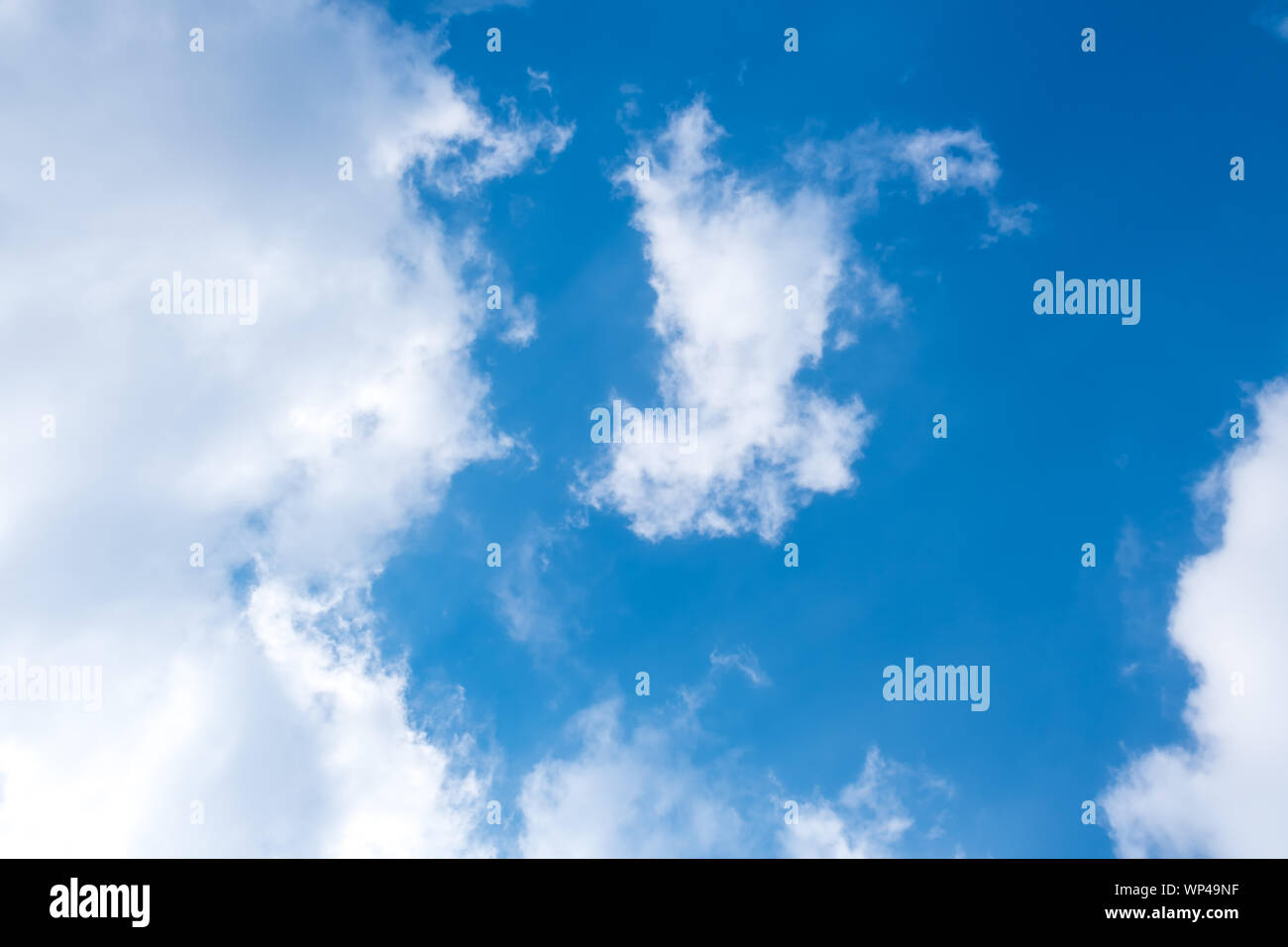 White Cloud Blue Sky pictures background and texture Stock Photo - Alamy