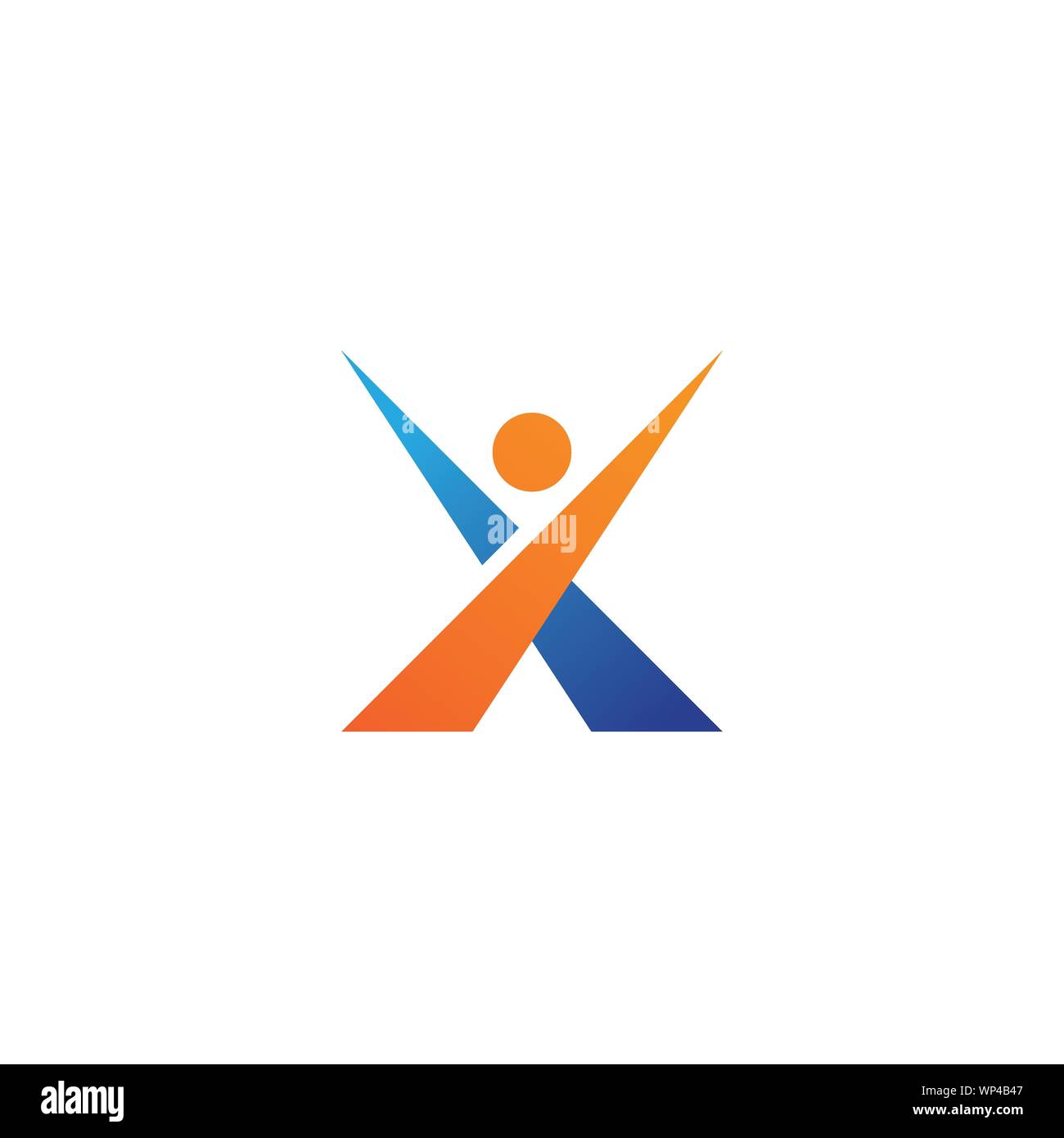 X Letter Logo Template vector icon design Stock Vector Image & Art - Alamy