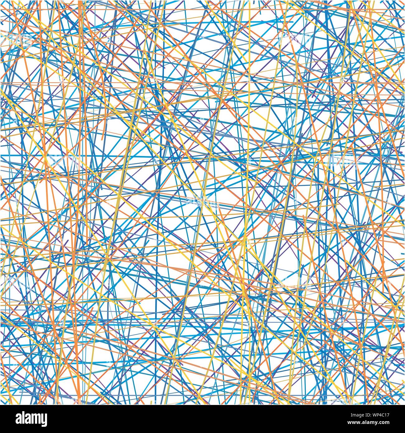 Seamless vector background - color lines on white - eps8 Stock Vector