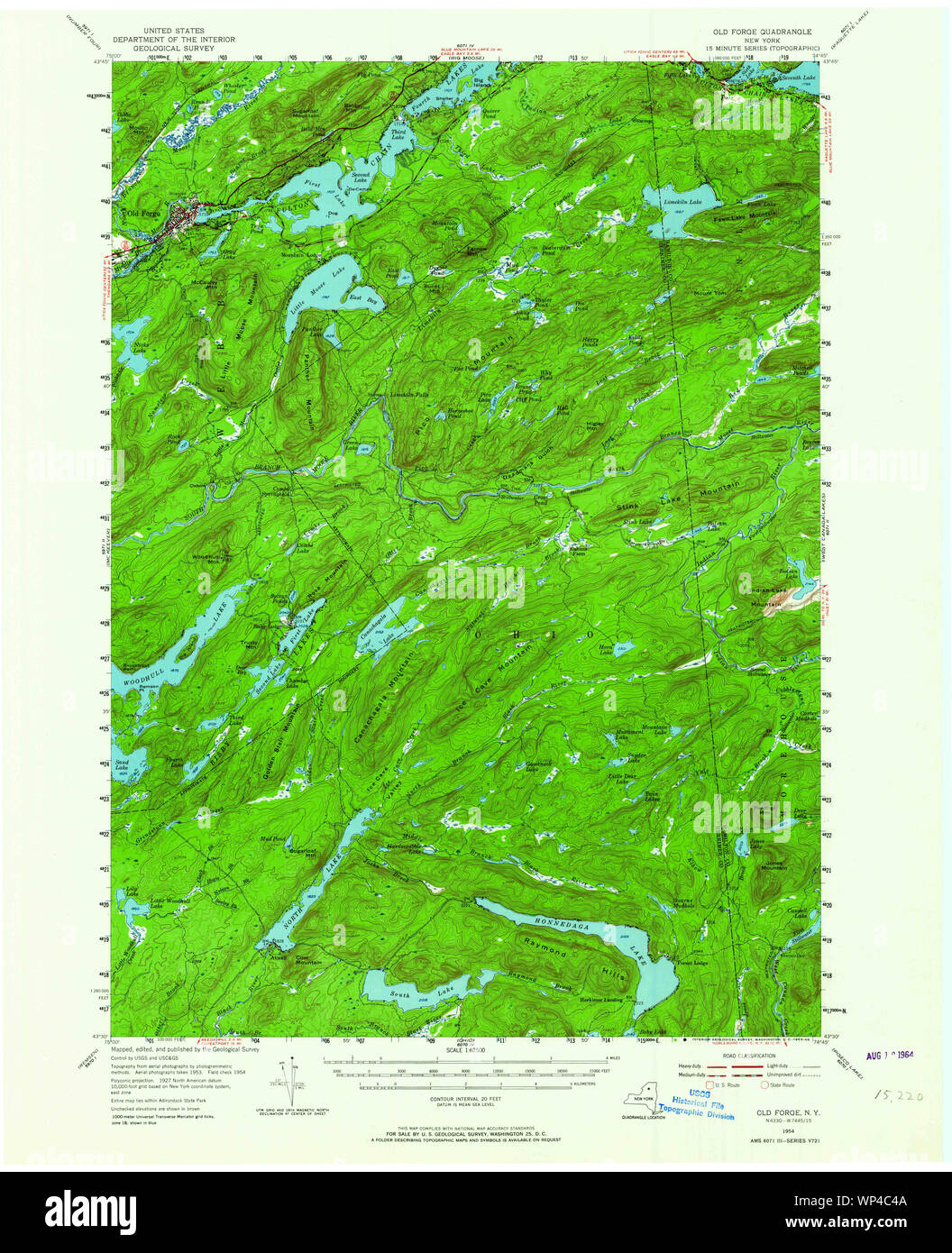 Old Forge Navigation Map