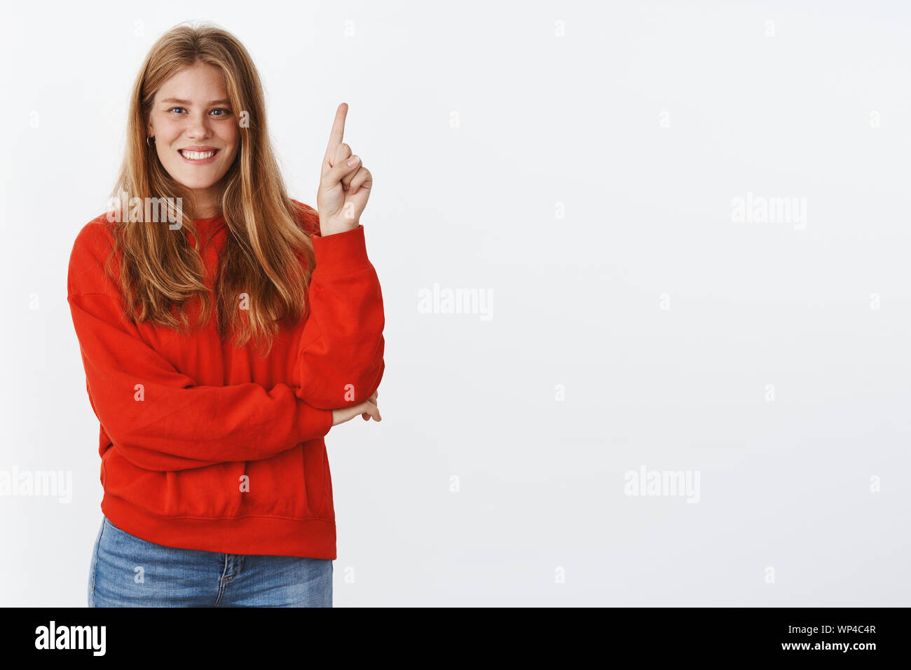 Charismatic And Ambitious Female Student With Cute Freckles Deep