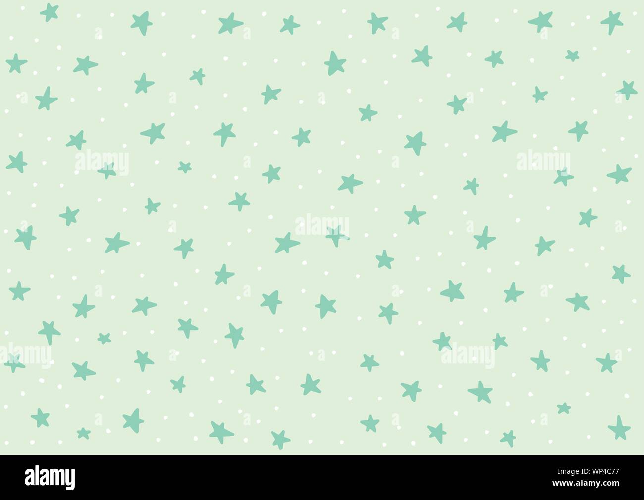 Star night pattern template baby children kids Stock Vector Image &amp; Art ...