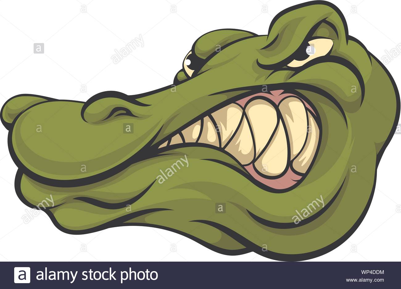 Alligator or crocodile mascot Stock Vector Image & Art - Alamy