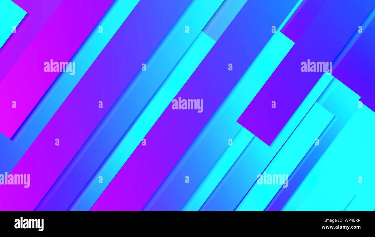 abstract geometric background line with color gradient blue and pink ...