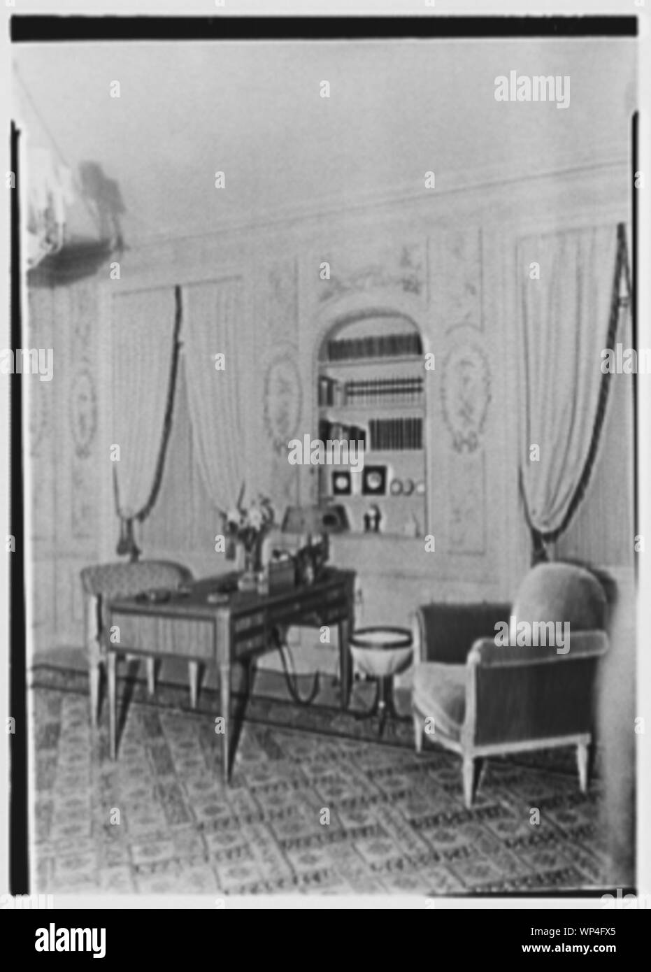 John N. Conyngham, Hayfield Farm, residence in Lehman Township, Pennsylvania. Stock Photo
