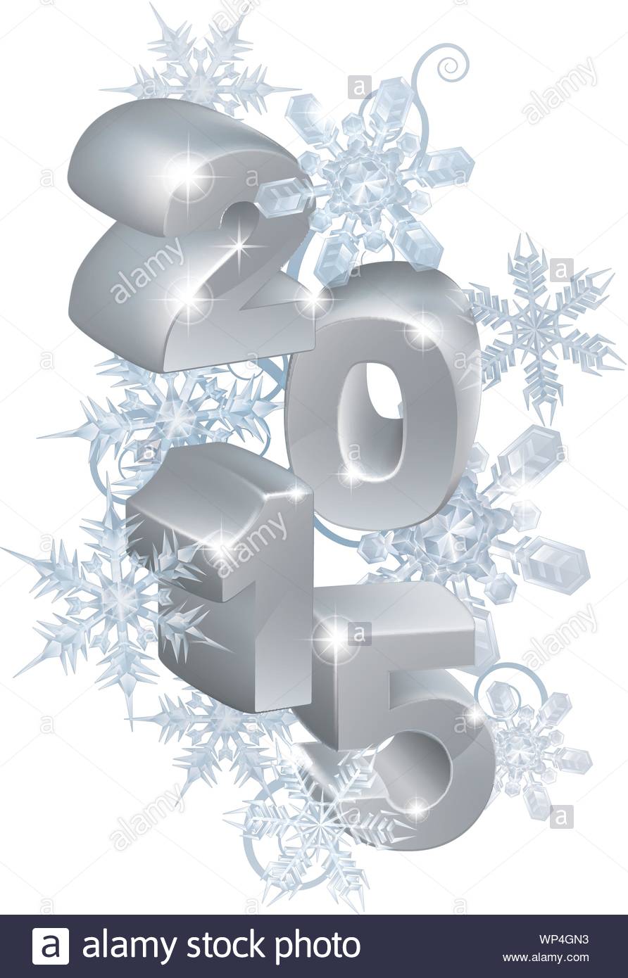 2015 New Year Or Christmas Decorations Stock Vector Art