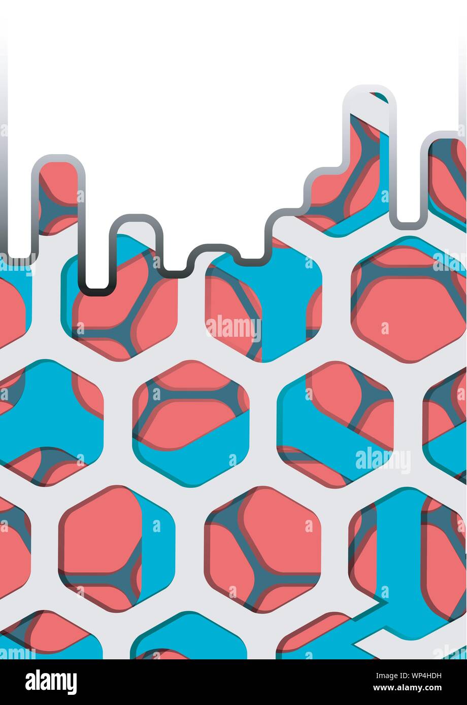 Vector of abstract colorful hexagon background Stock Vector Image & Art ...