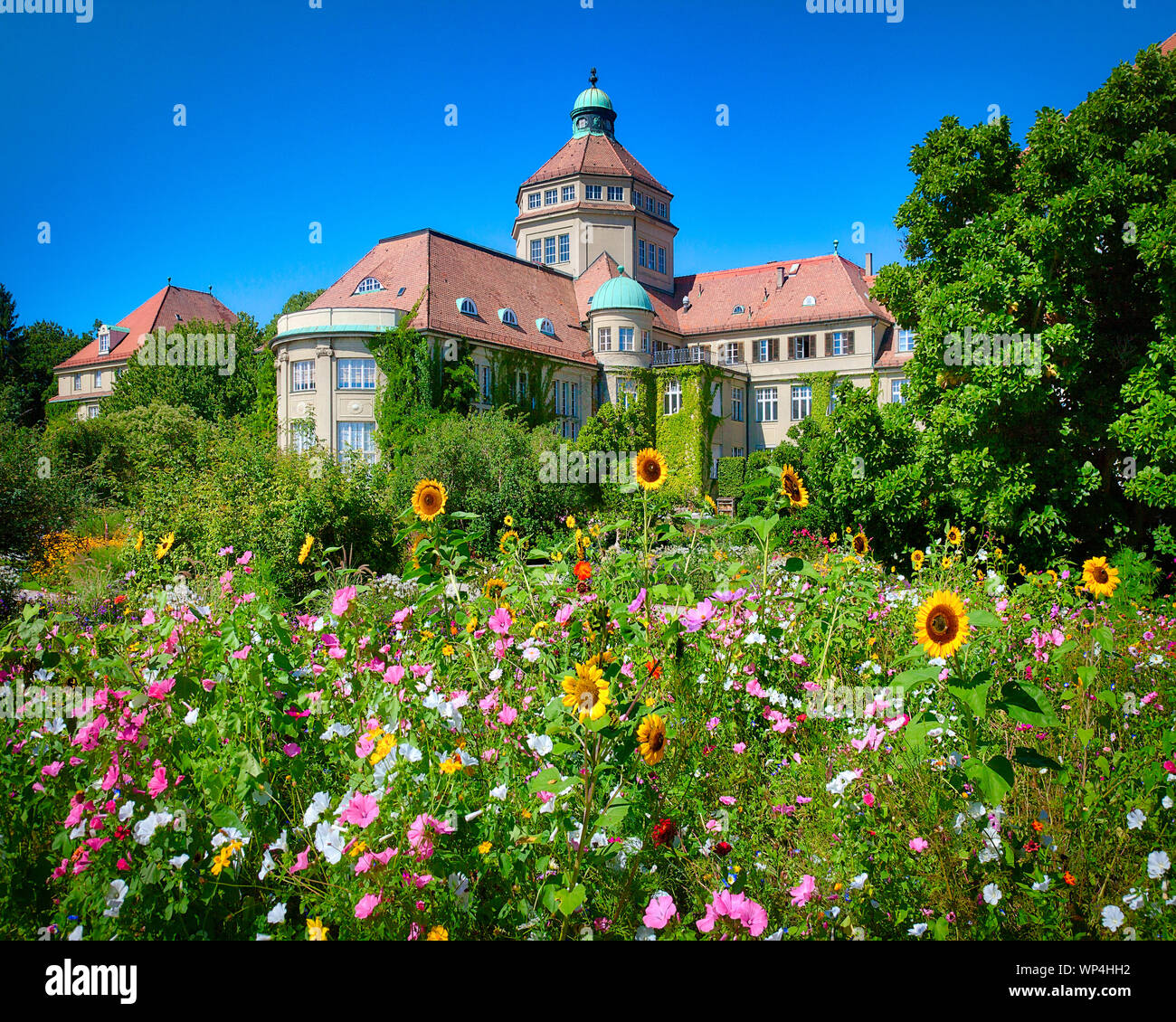DE - BAVARIA: The Botanical Garden and Botanical Institute at Munich (HDR-Image) Stock Photo