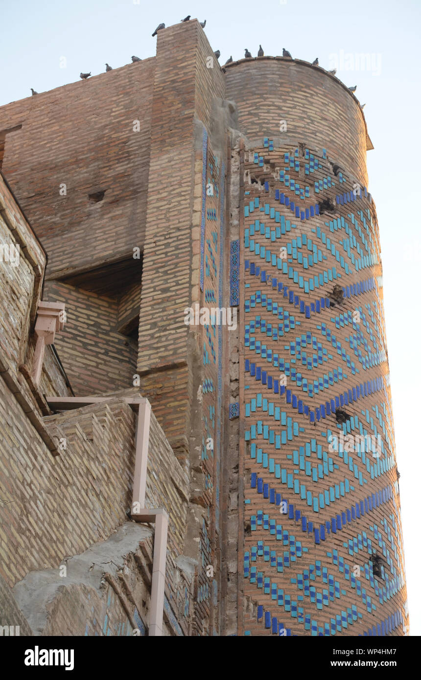 Historical Hazrat-i Imam Complex, Shakhrisabz, southeastern Uzbekistan Stock Photo