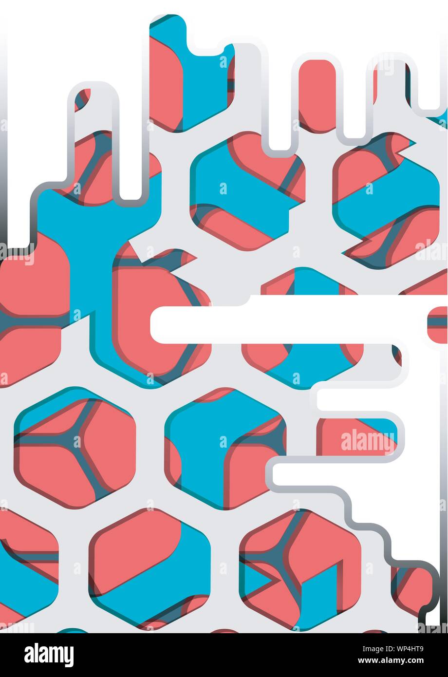 Vector of abstract colorful hexagon background Stock Vector Image & Art ...