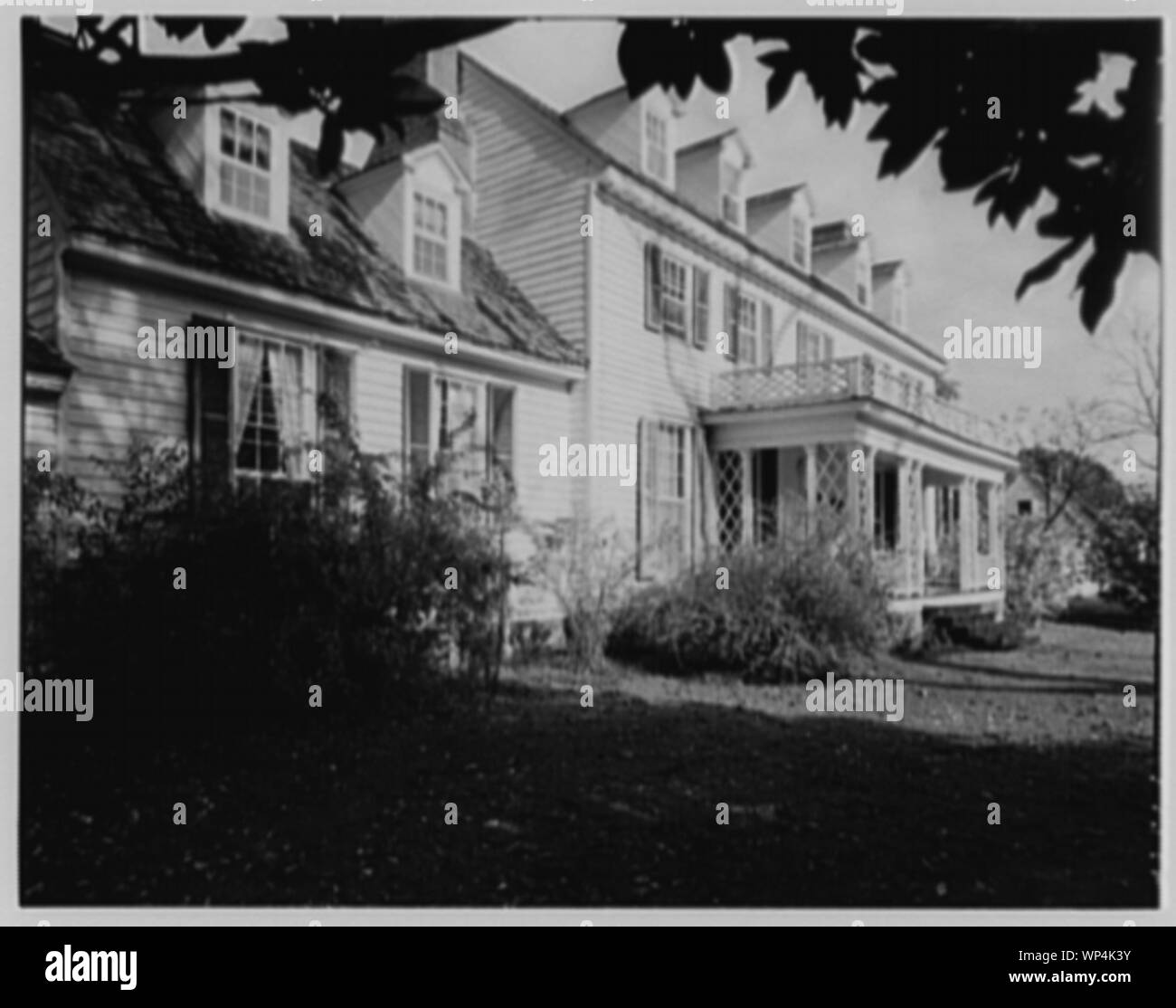 John Tyler, Sherwood Forest, residence in Virginia Stock Photo Alamy