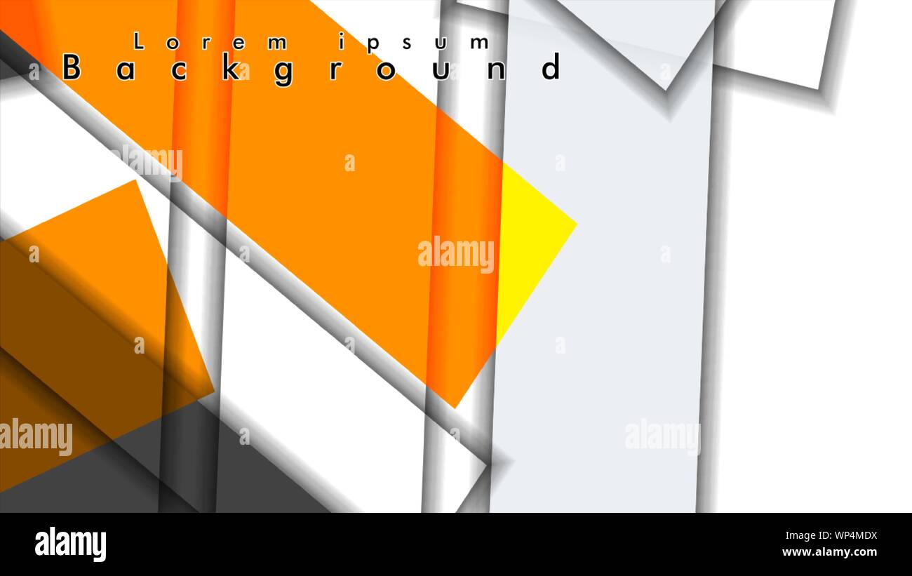 Abstract vector background design Rectangular tube element vector ...