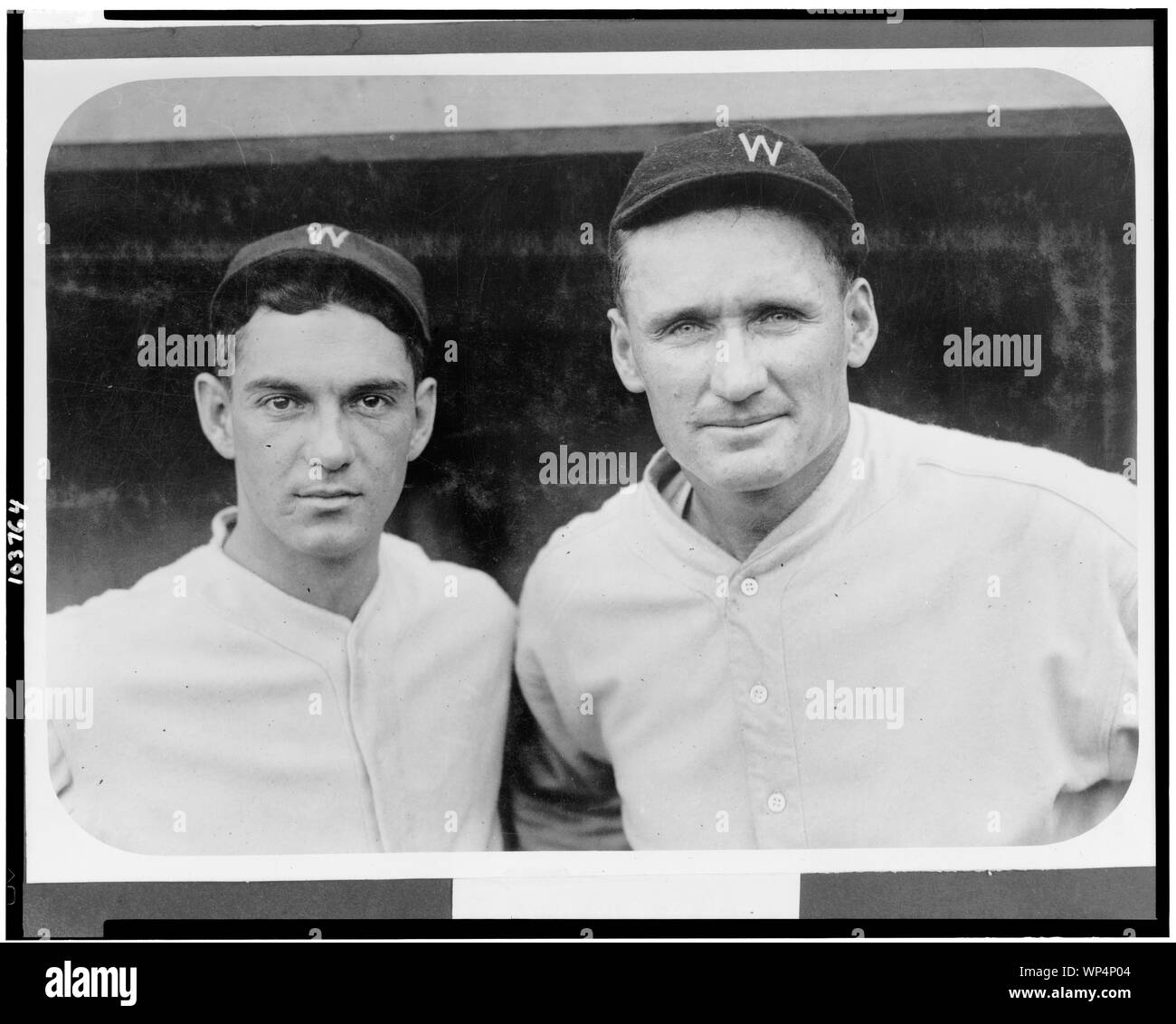 Johnson & Ruel; Johnson & Ruel, [1924 Washington Senators]; Stock Photo