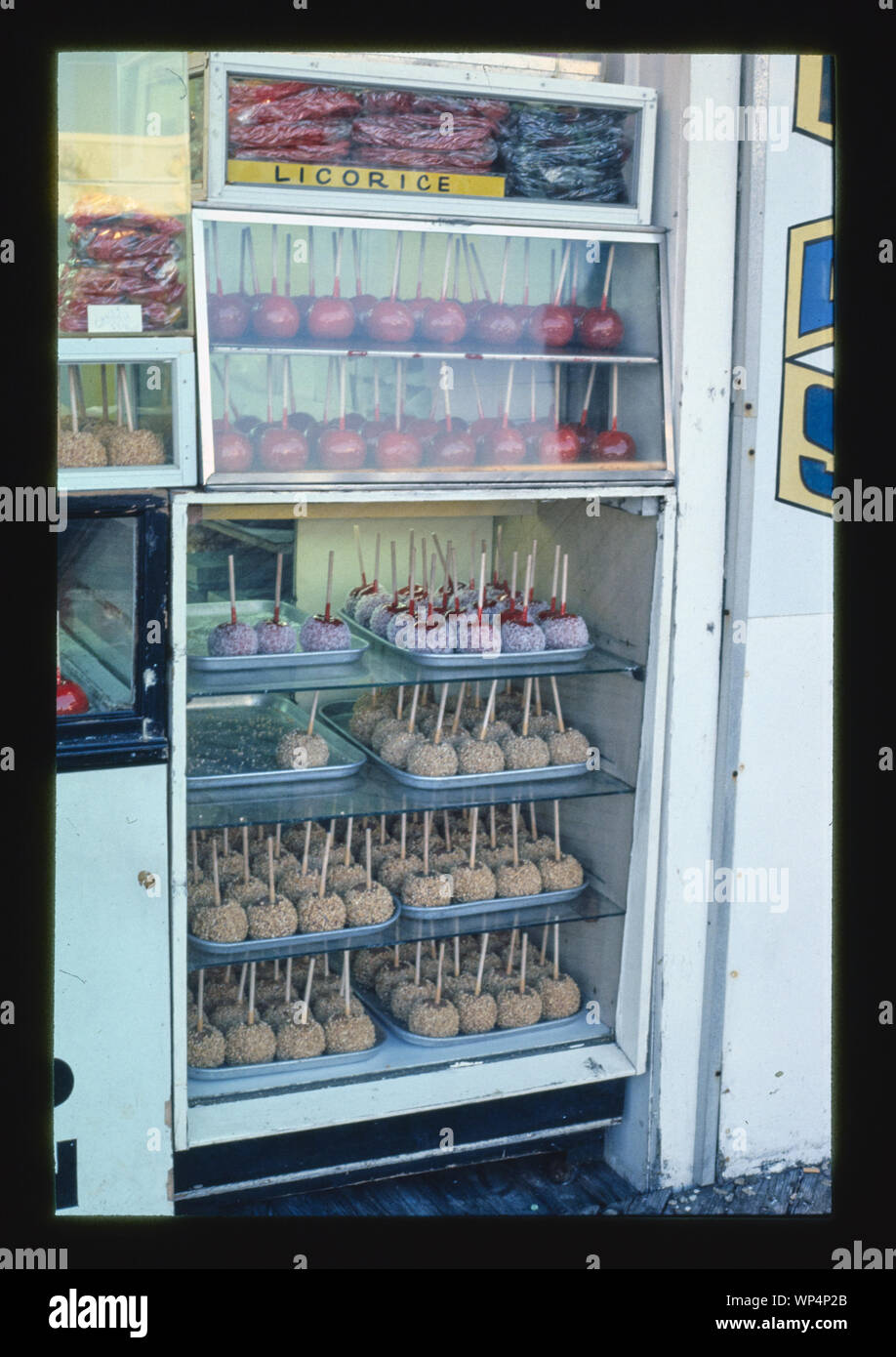 Johnson's Candy Apples, Seaside Heights, New Jersey Stock Photo Alamy