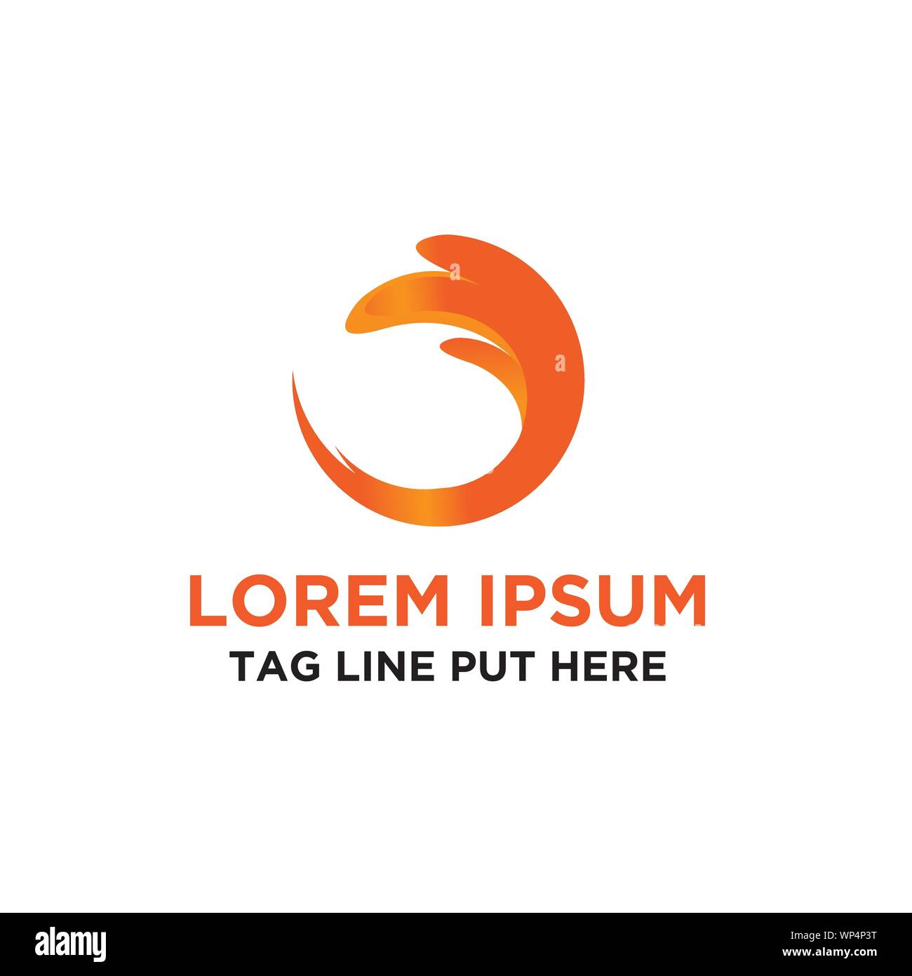 Global Company Logo Template Stock Vector