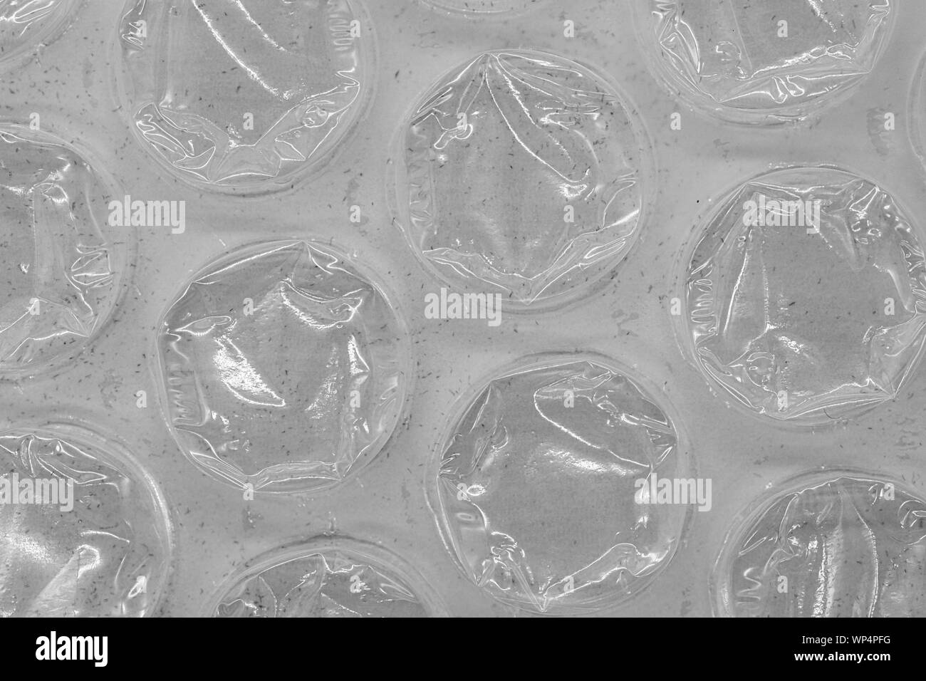 texture bubble wrap, extreme close up Stock Photo Alamy