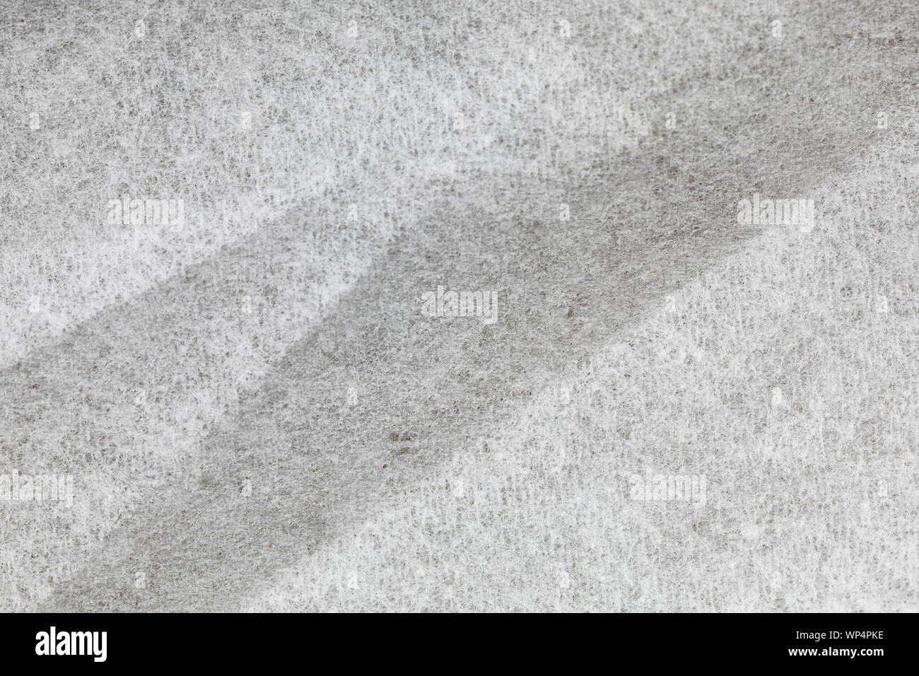 close-up of a paper handkerchief, tissue Stock Photo