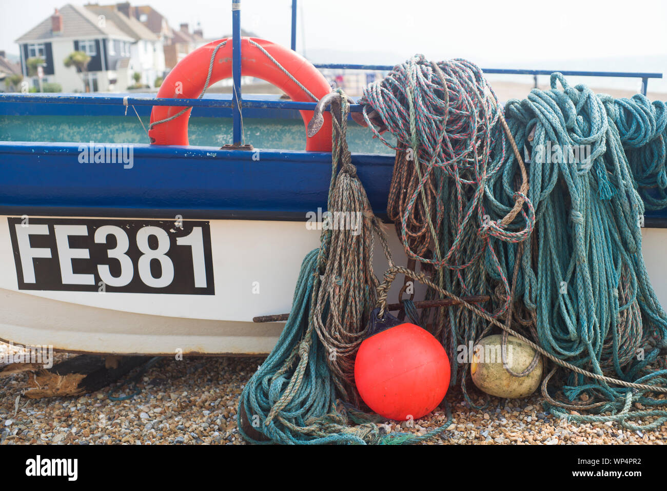 Ropes drying on a fishing boat hires stock photography and images Alamy