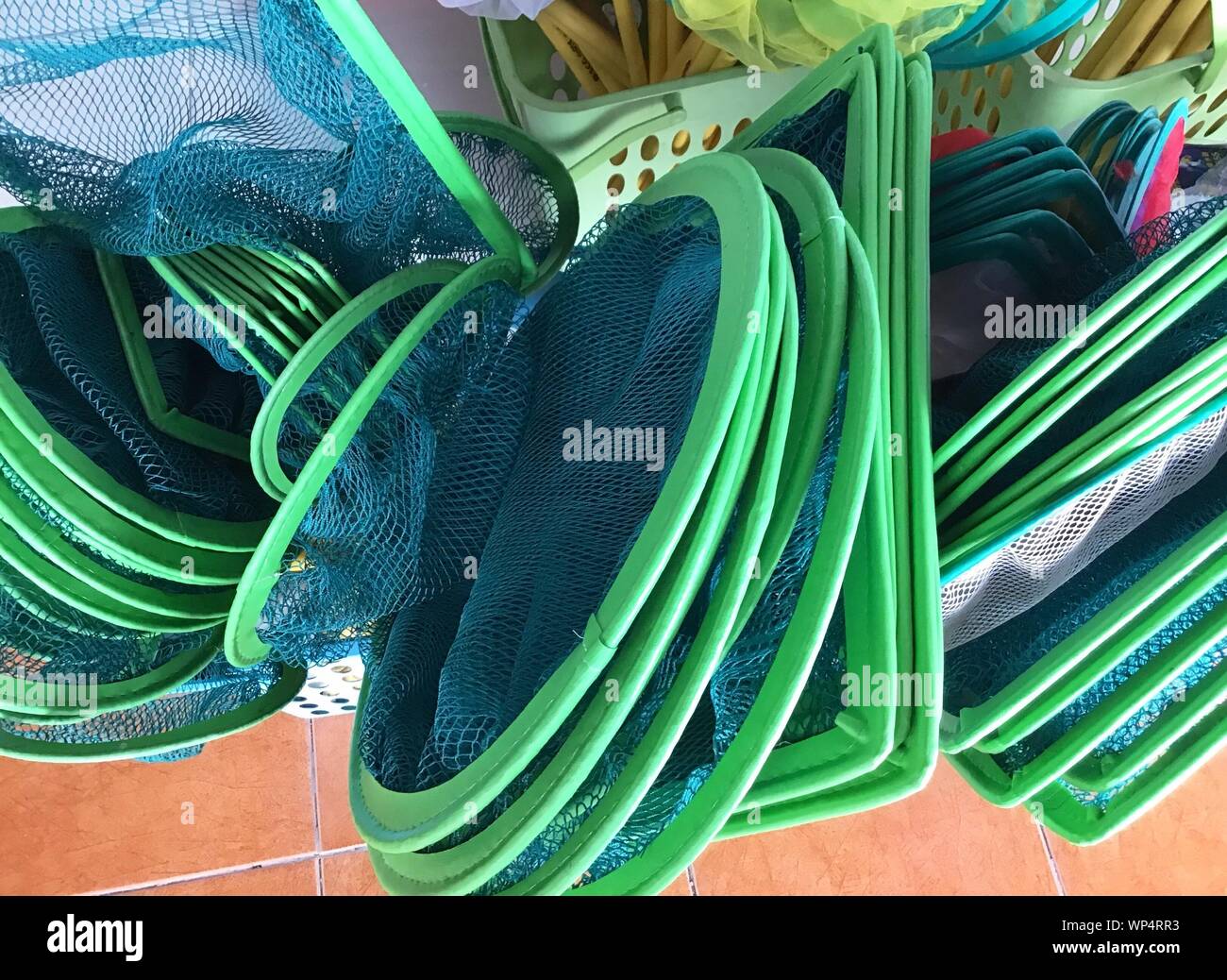 Various Size of Landing Nets, Scoop or Dip Nets Selling in Aquarium