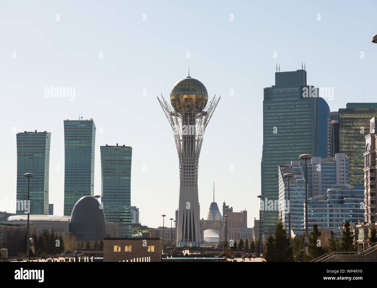 Baiterek building in Kazakhstan Stock Photo - Alamy