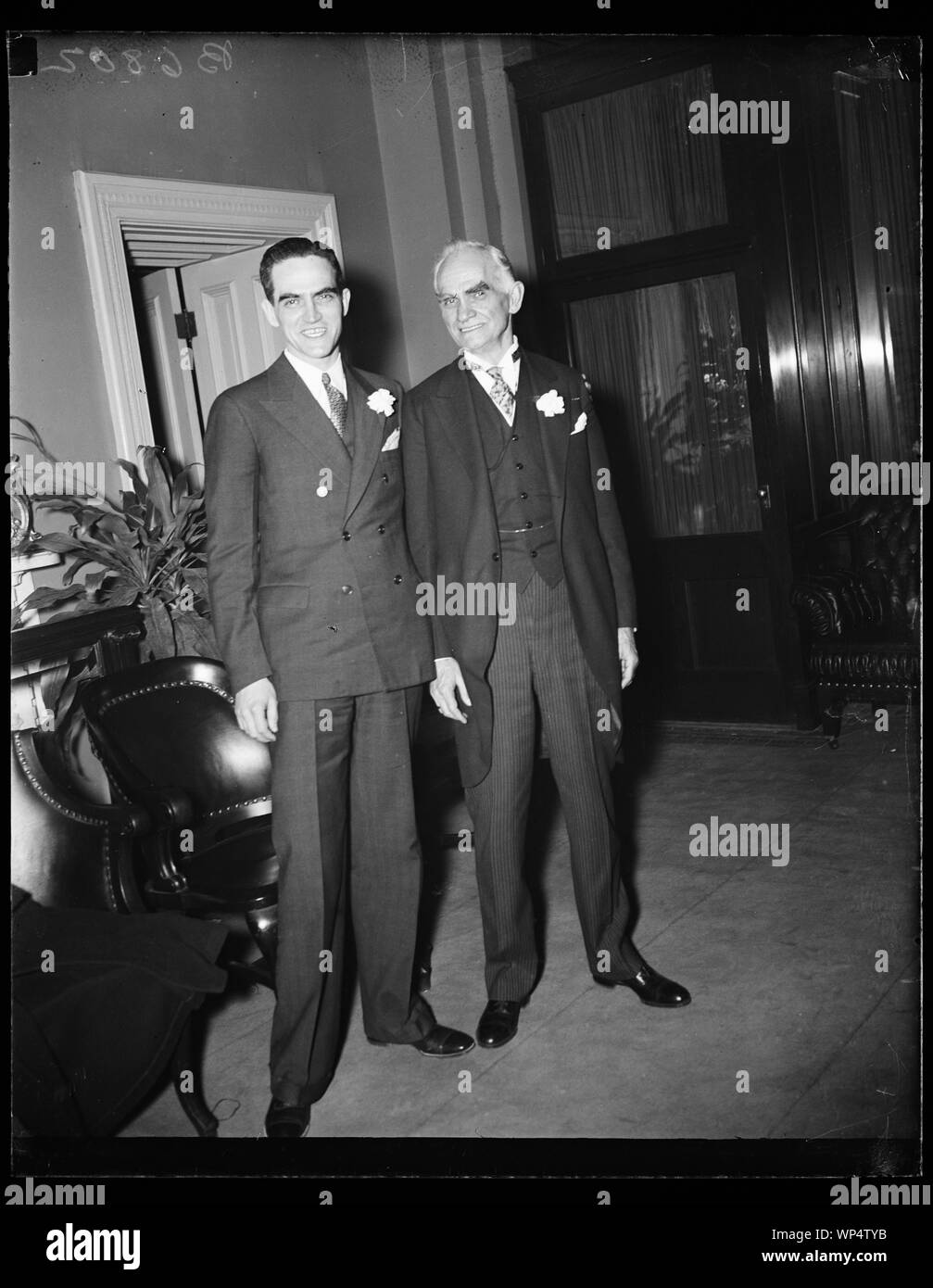 Joseph Byrns, right Stock Photo Alamy