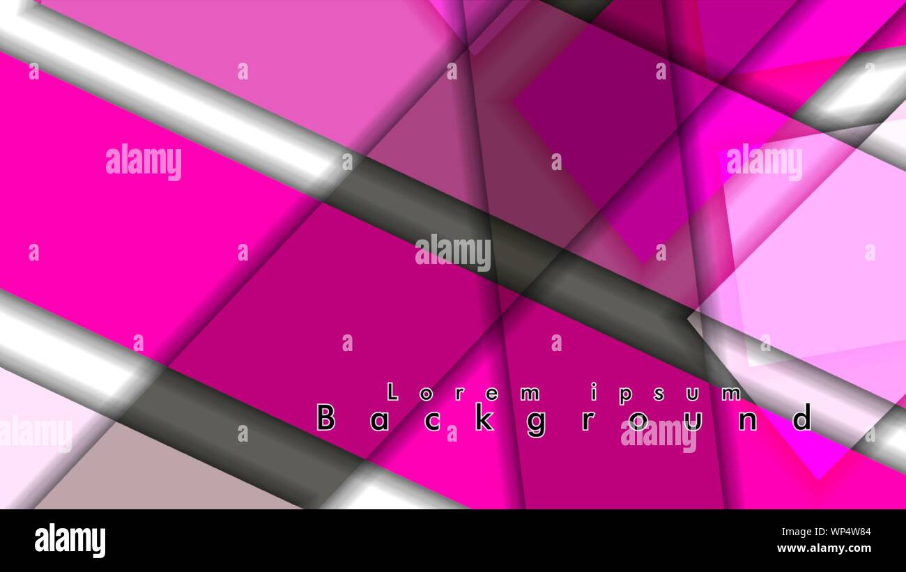 Abstract vector background design Rectangular tube element vector ...